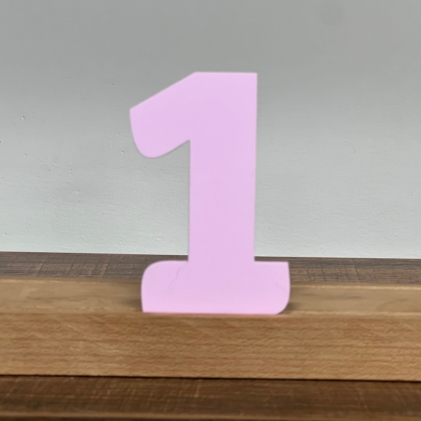 Kryliq Individual Letters: 5” Craftsman Style - Matte Pastel Lavender