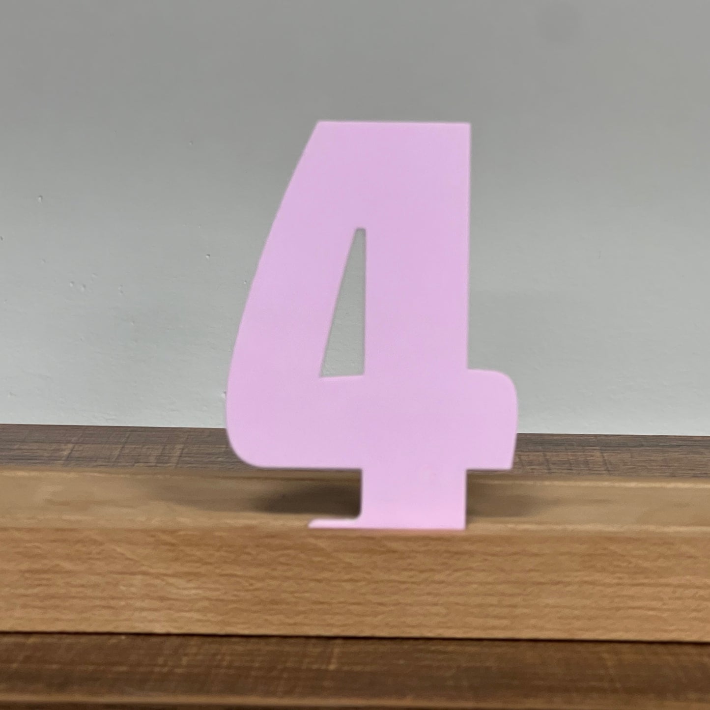 Kryliq Individual Letters: 5” Craftsman Style - Matte Pastel Lavender
