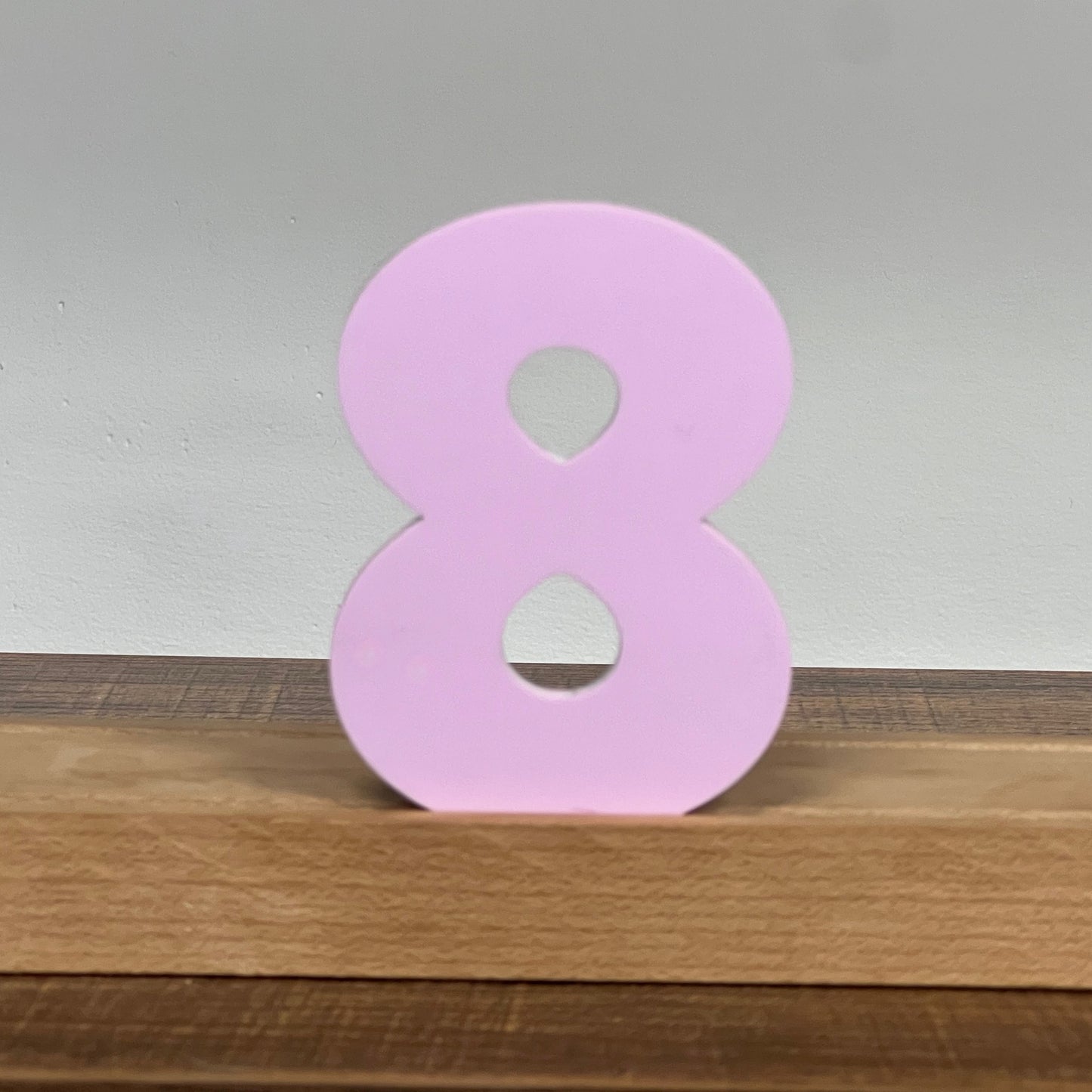 Kryliq Individual Letters: 5” Craftsman Style - Matte Pastel Lavender