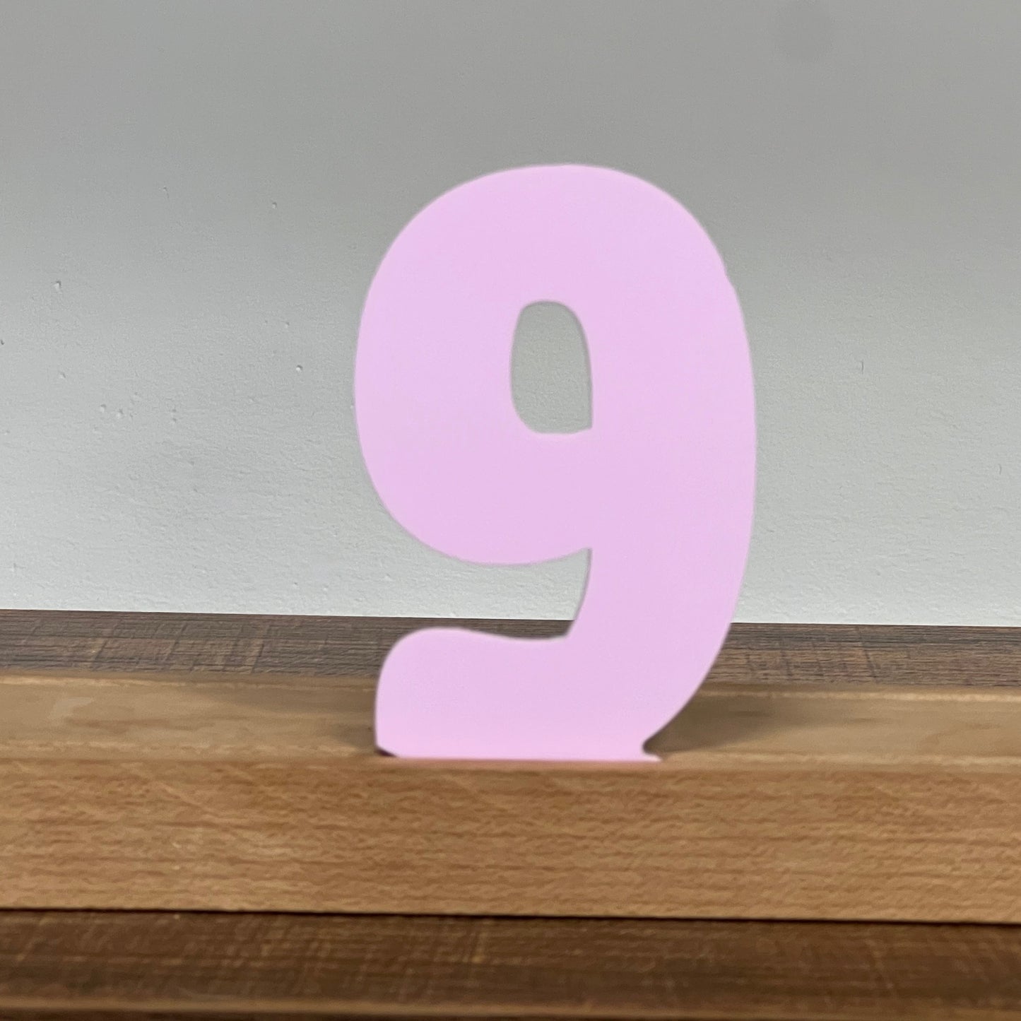 Kryliq Individual Letters: 5” Craftsman Style - Matte Pastel Lavender