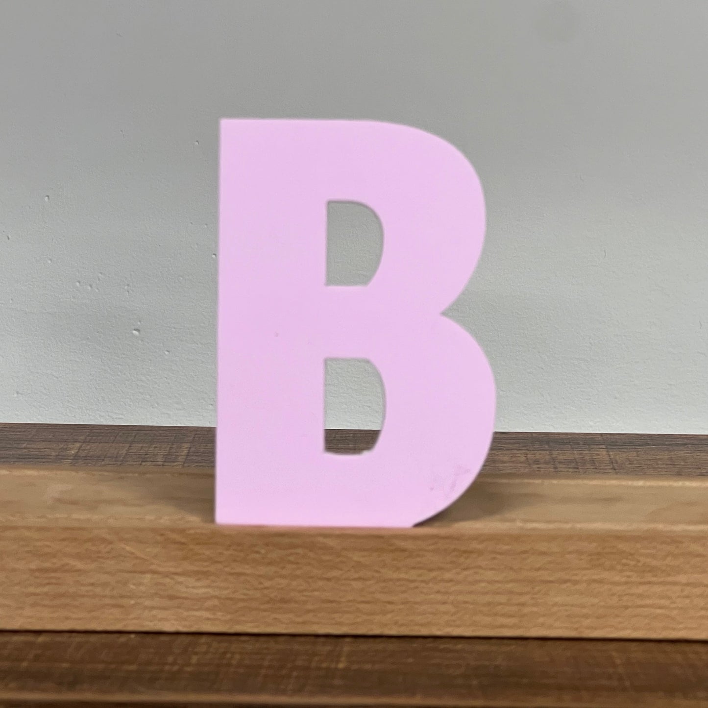 Kryliq Individual Letters: 5” Craftsman Style - Matte Pastel Lavender