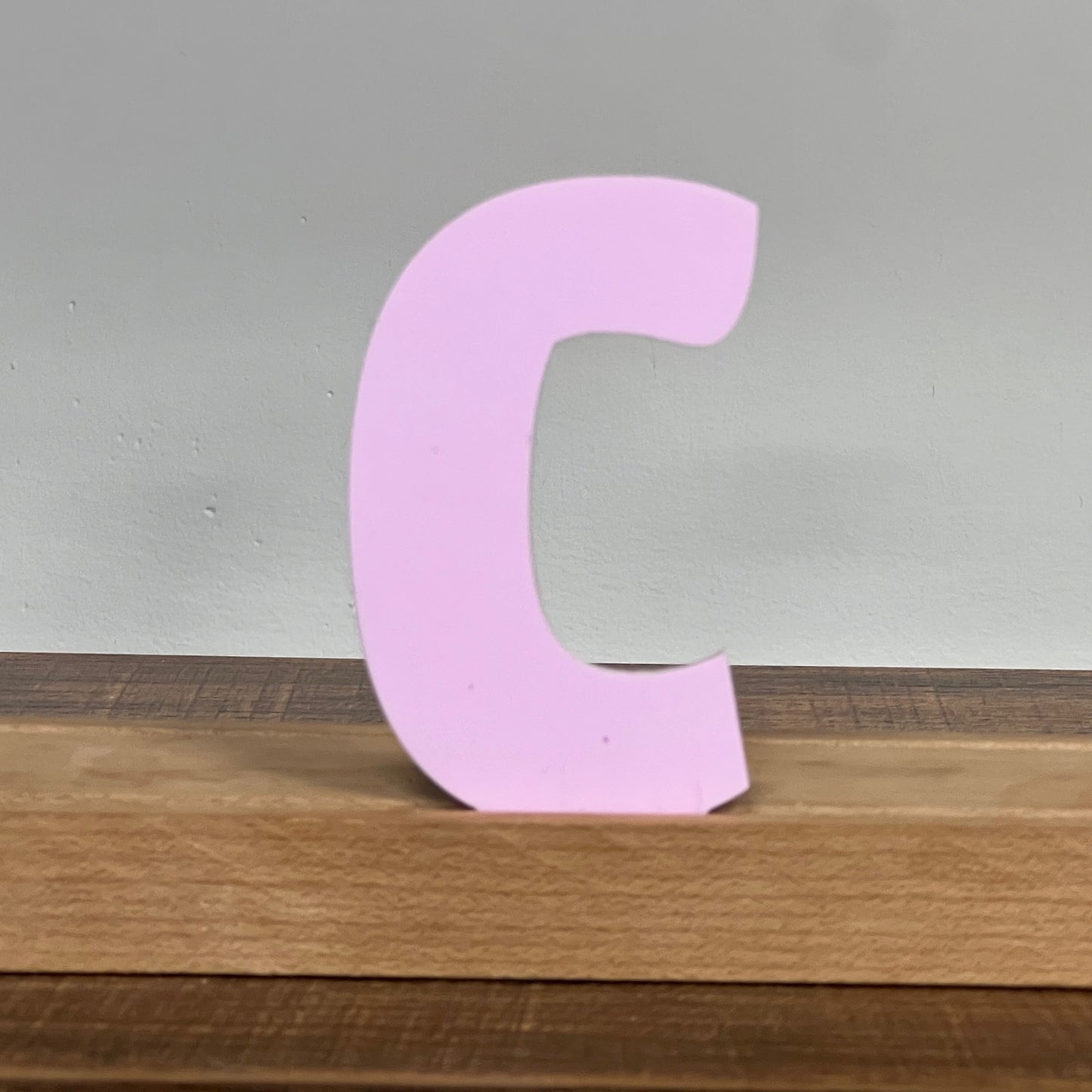 Kryliq Individual Letters: 5” Craftsman Style - Matte Pastel Lavender