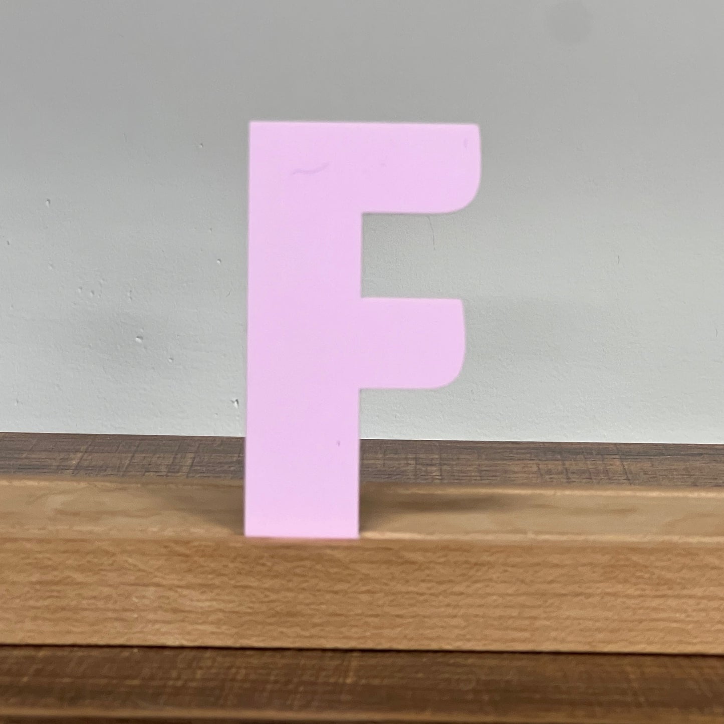 Kryliq Individual Letters: 5” Craftsman Style - Matte Pastel Lavender