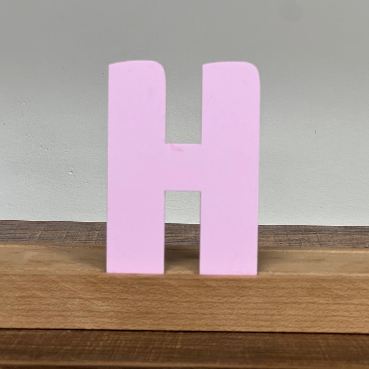 Kryliq Individual Letters: 5” Craftsman Style - Matte Pastel Lavender