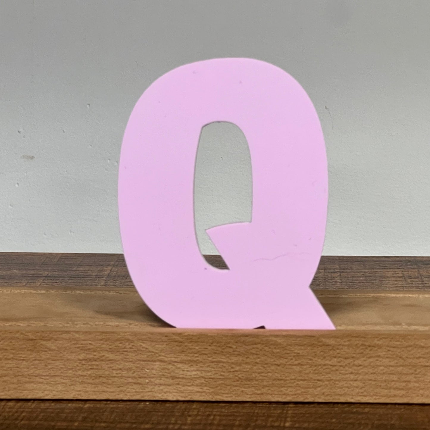 Kryliq Individual Letters: 5” Craftsman Style - Matte Pastel Lavender