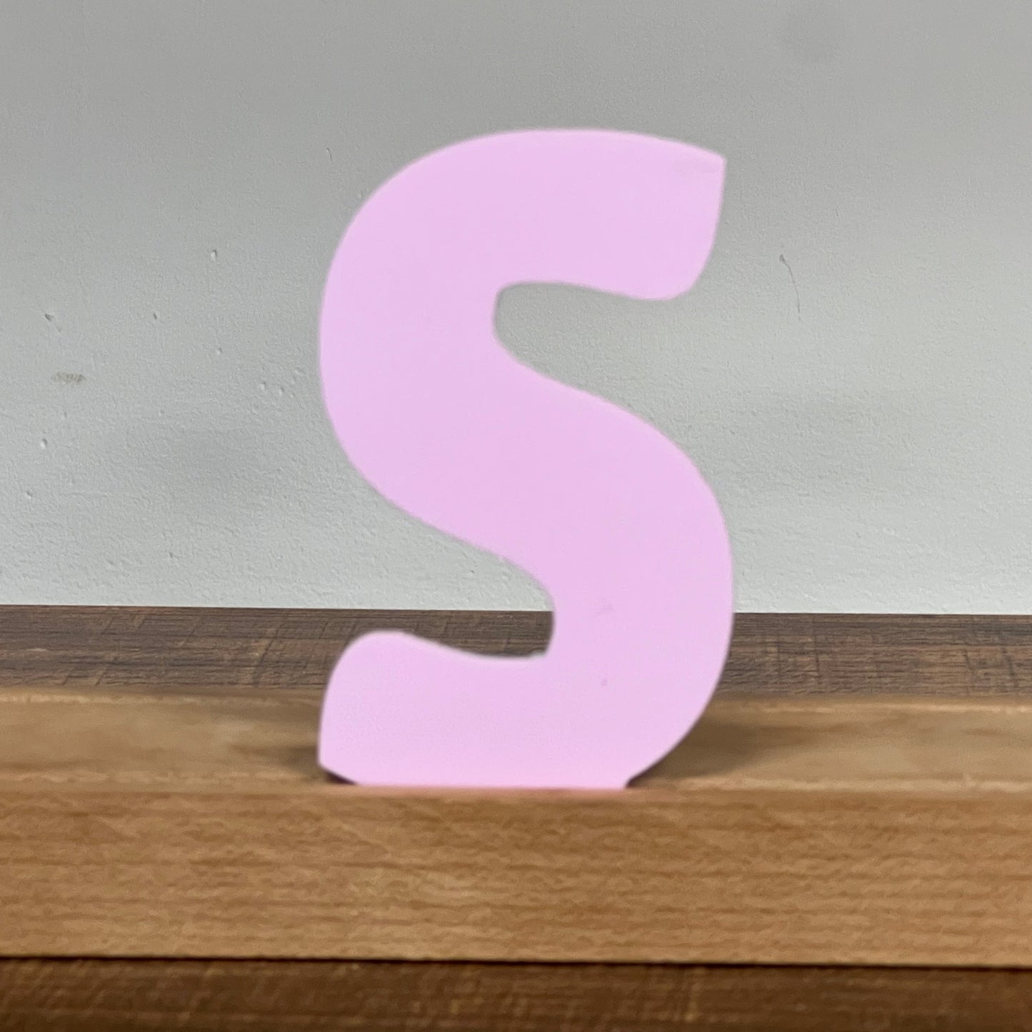Kryliq Individual Letters: 5” Craftsman Style - Matte Pastel Lavender