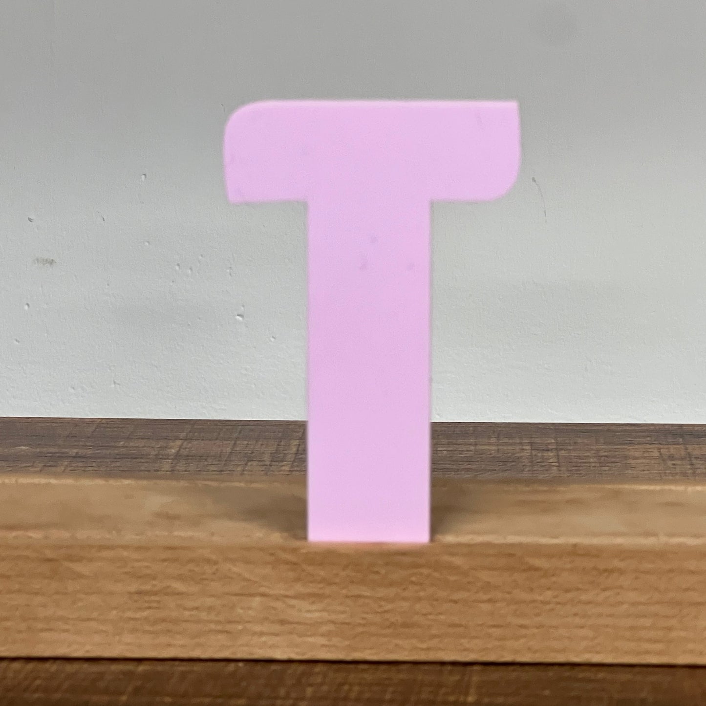 Kryliq Individual Letters: 5” Craftsman Style - Matte Pastel Lavender