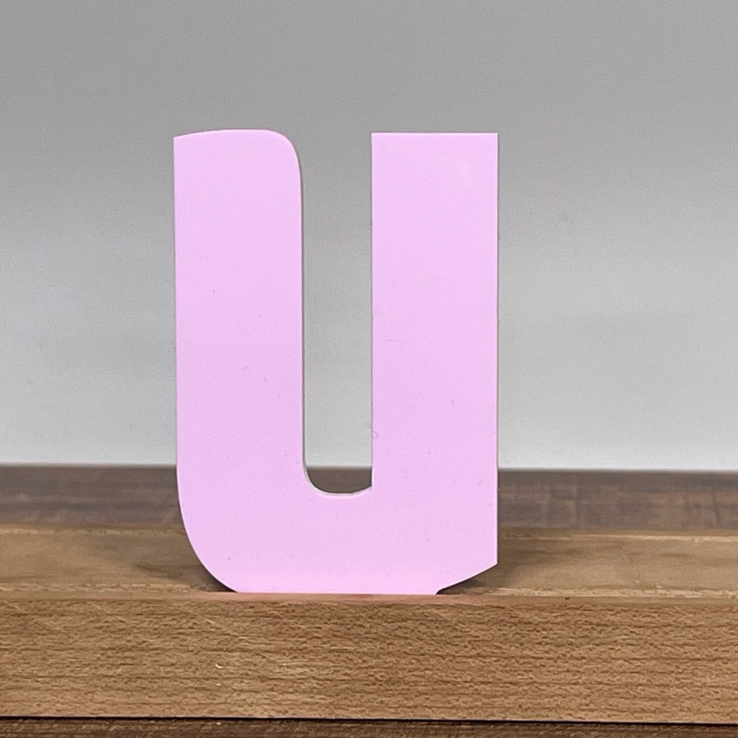 Kryliq Individual Letters: 5” Craftsman Style - Matte Pastel Lavender