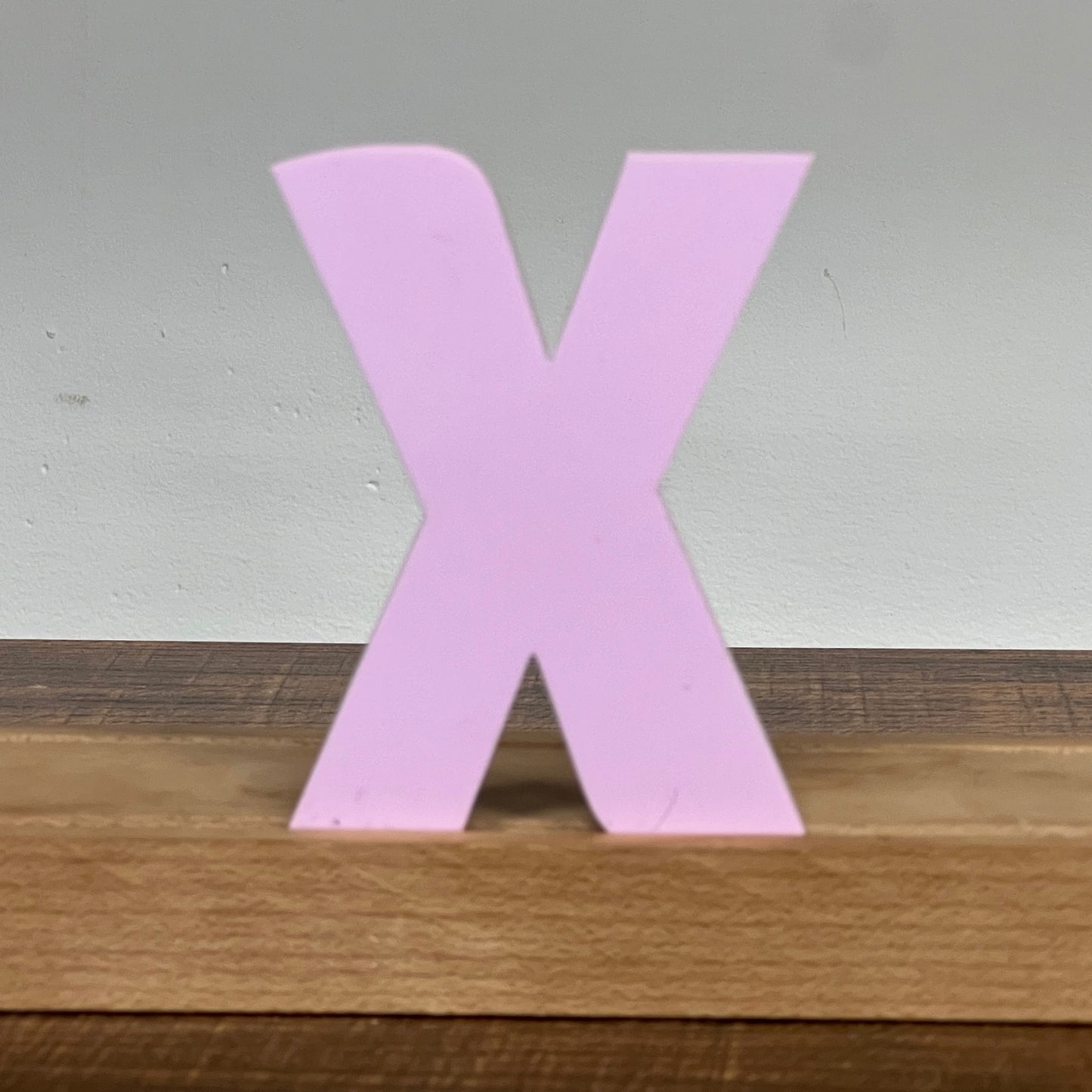 Kryliq Individual Letters: 5” Craftsman Style - Matte Pastel Lavender