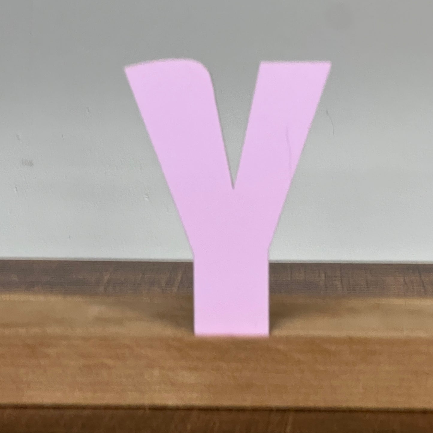 Kryliq Individual Letters: 5” Craftsman Style - Matte Pastel Lavender
