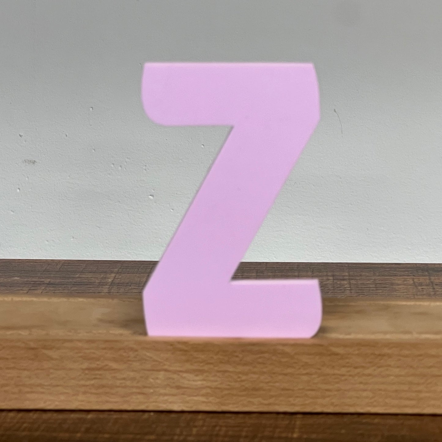 Kryliq Individual Letters: 5” Craftsman Style - Matte Pastel Lavender