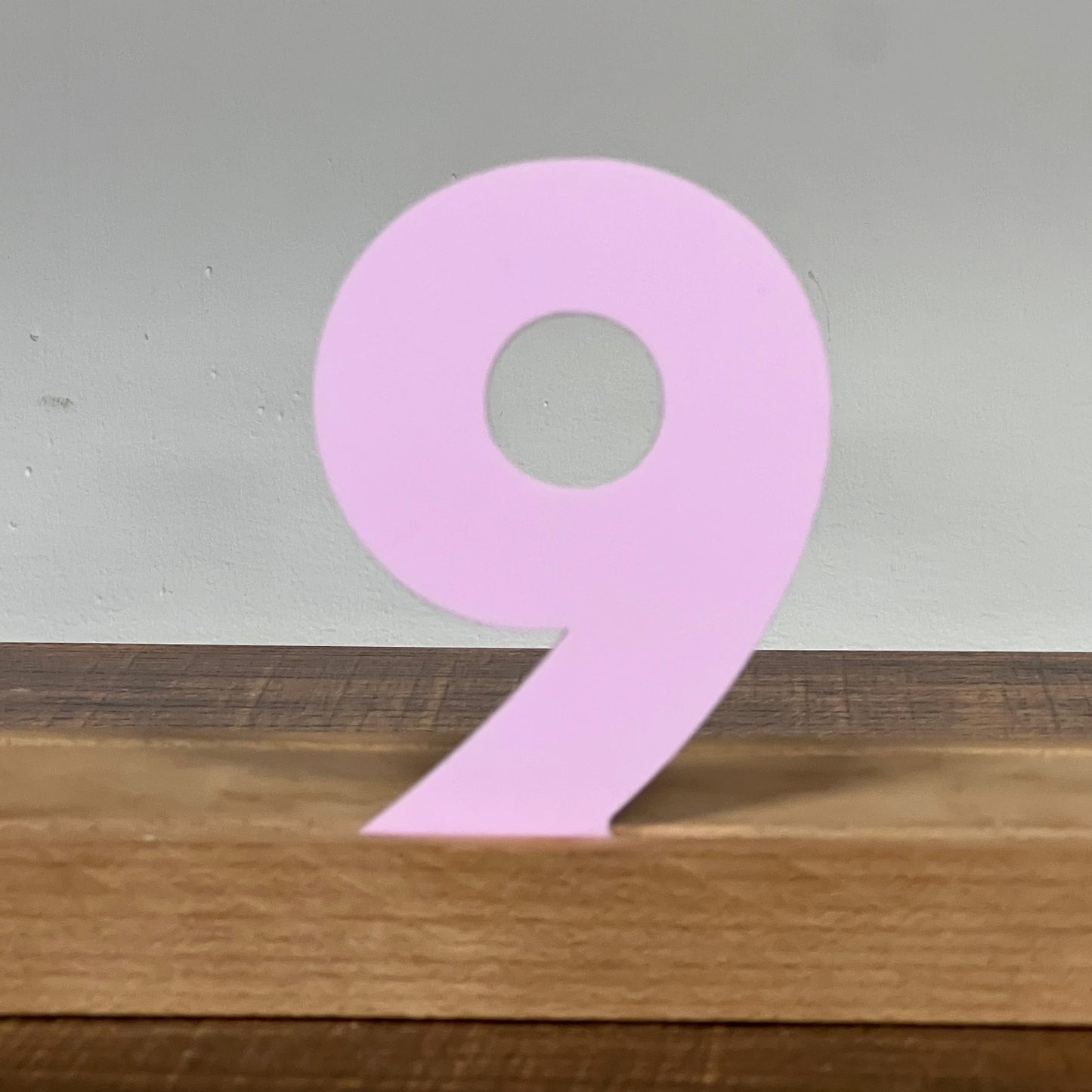 Kryliq Individual Letters: 5” Modern Style - Matte Pastel Lavender