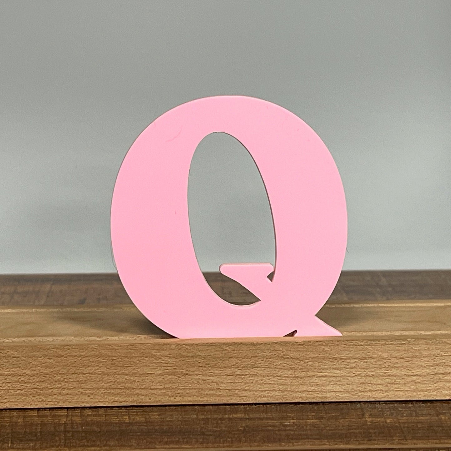 Kryliq Individual Letters: 3" Playful Style - Matte Pastel Blue