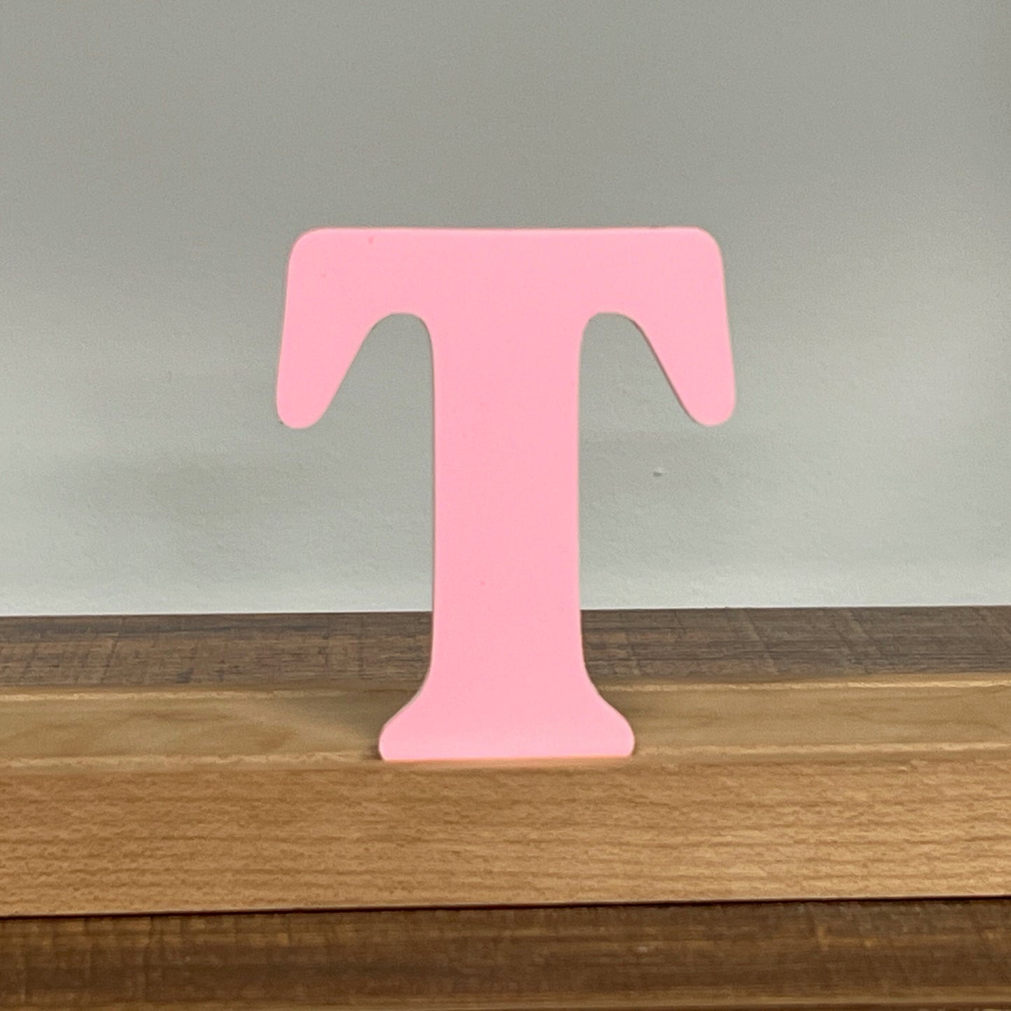 Kryliq Individual Letters: 3" Playful Style - Matte Pastel Blue