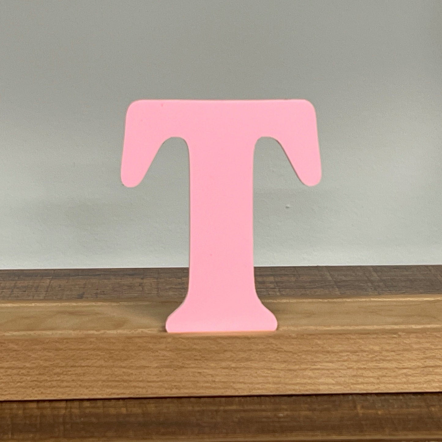 Kryliq Letters: 5” Playful Style - Matte Pastel Pink