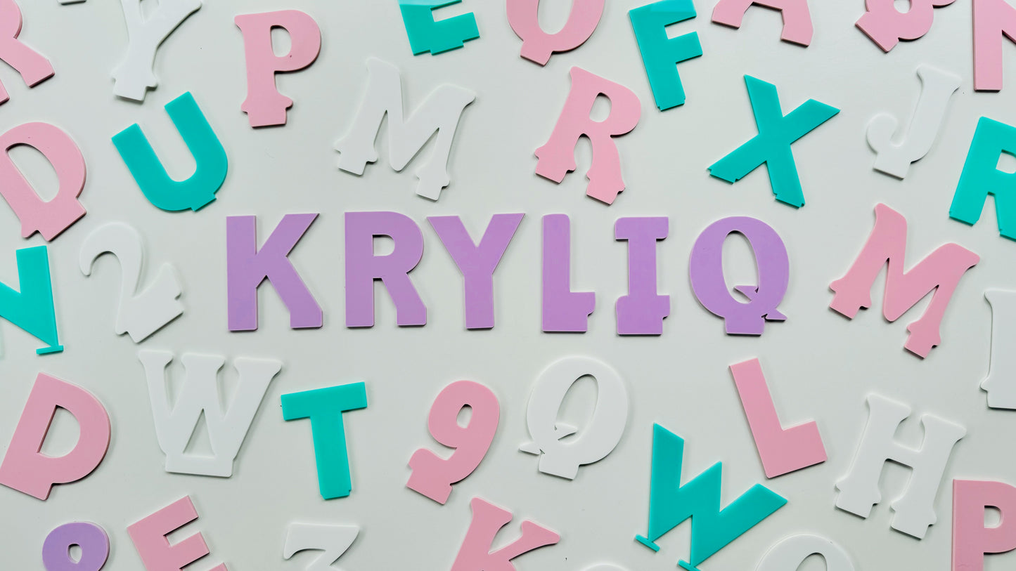 Kryliq: Letter & Rail Master Set