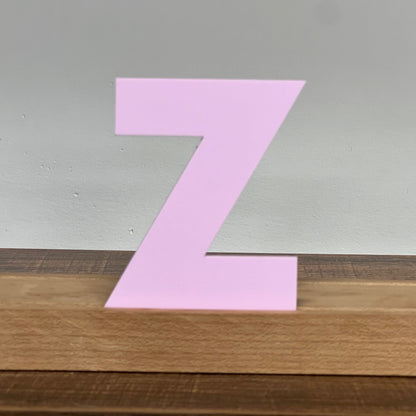 Kryliq Individual Letters: 3" Modern Style- Matte Pastel Lavender