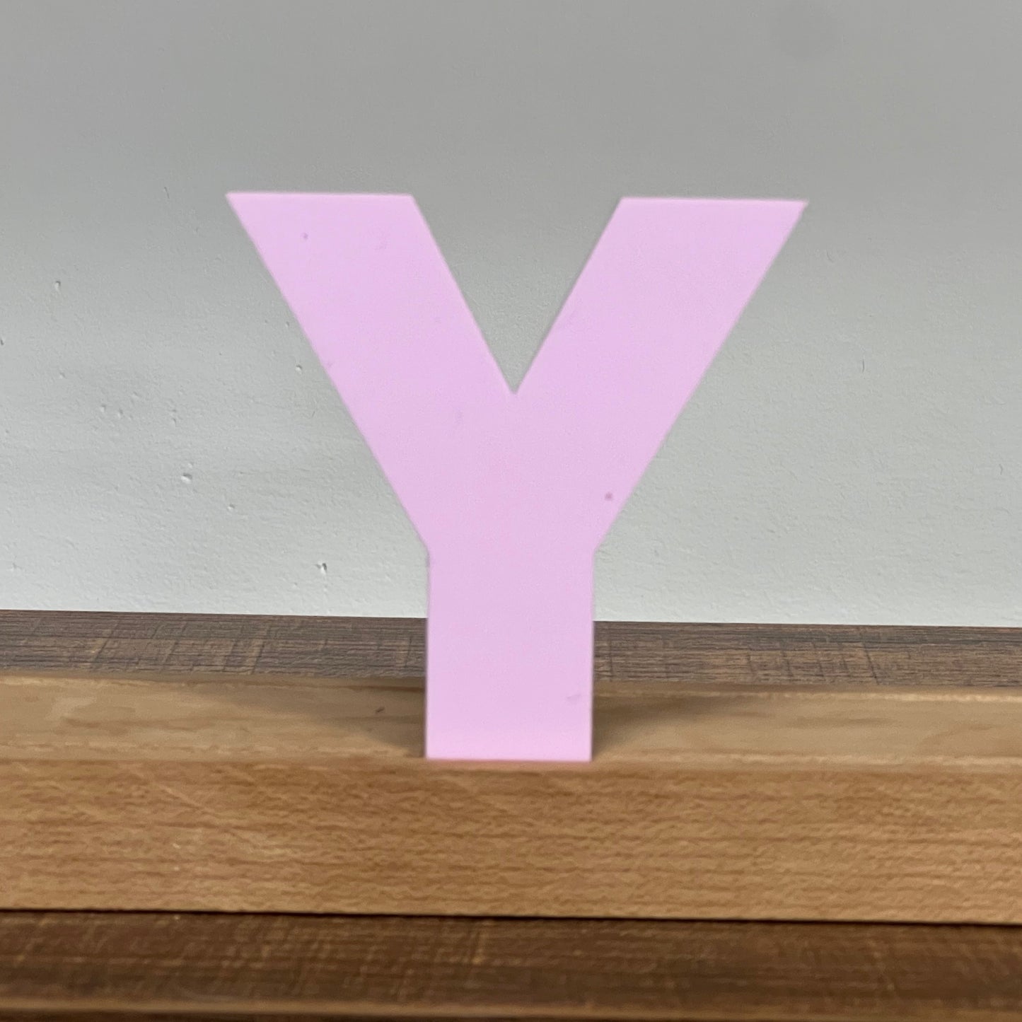 Kryliq Individual Letters: 3" Modern Style- Matte Pastel Lavender