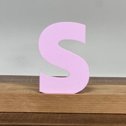 Kryliq Individual Letters: 3" Modern Style- Matte Pastel Lavender