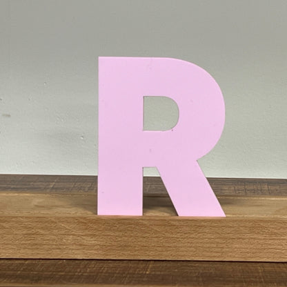 Kryliq Individual Letters: 3" Modern Style- Matte Pastel Lavender