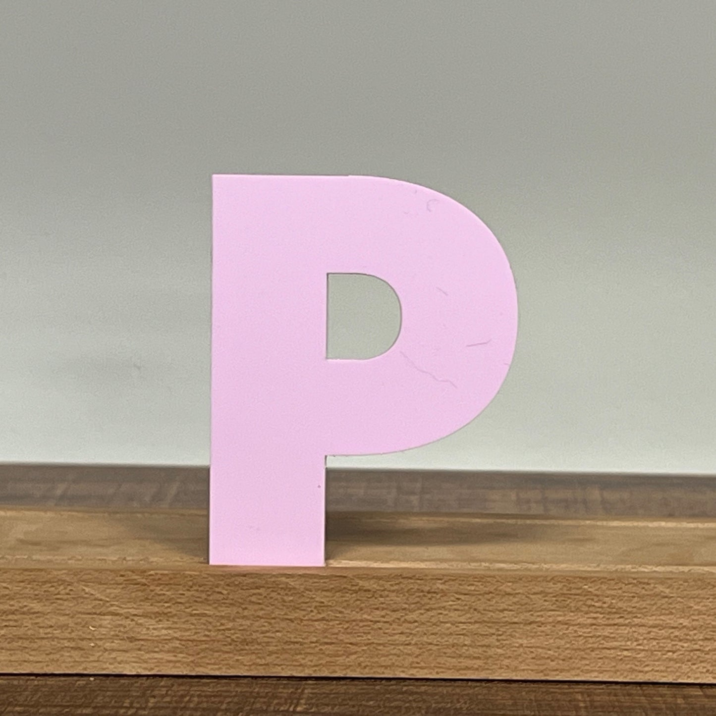 Kryliq Individual Letters: 3" Modern Style- Matte Pastel Lavender