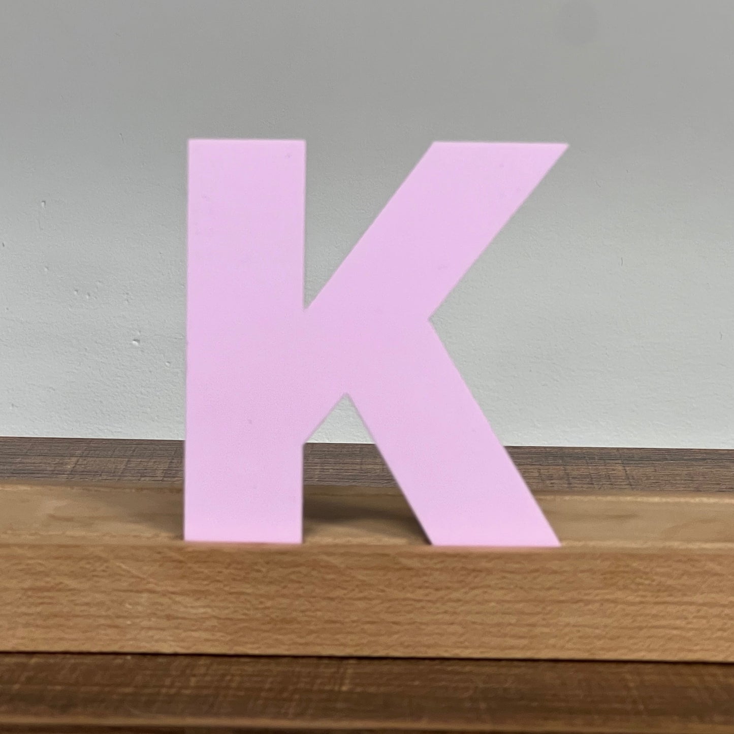 Kryliq Individual Letters: 3" Modern Style- Matte Pastel Lavender