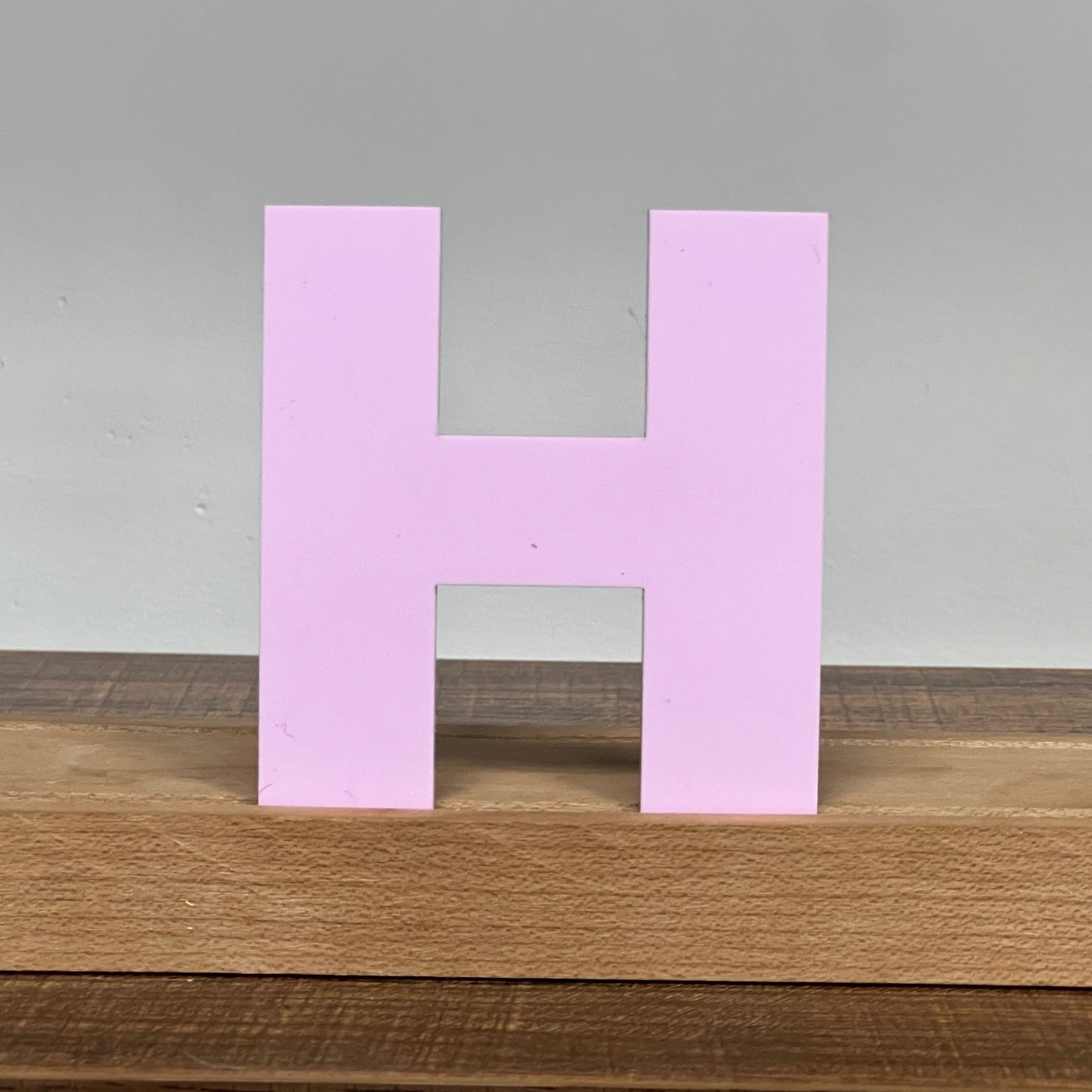 Kryliq Individual Letters: 3" Modern Style- Matte Pastel Lavender