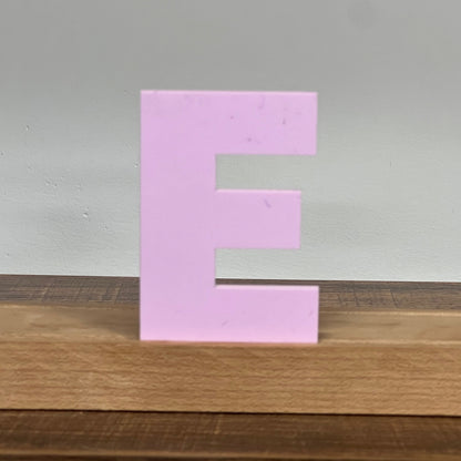 Kryliq Individual Letters: 3" Modern Style- Matte Pastel Lavender