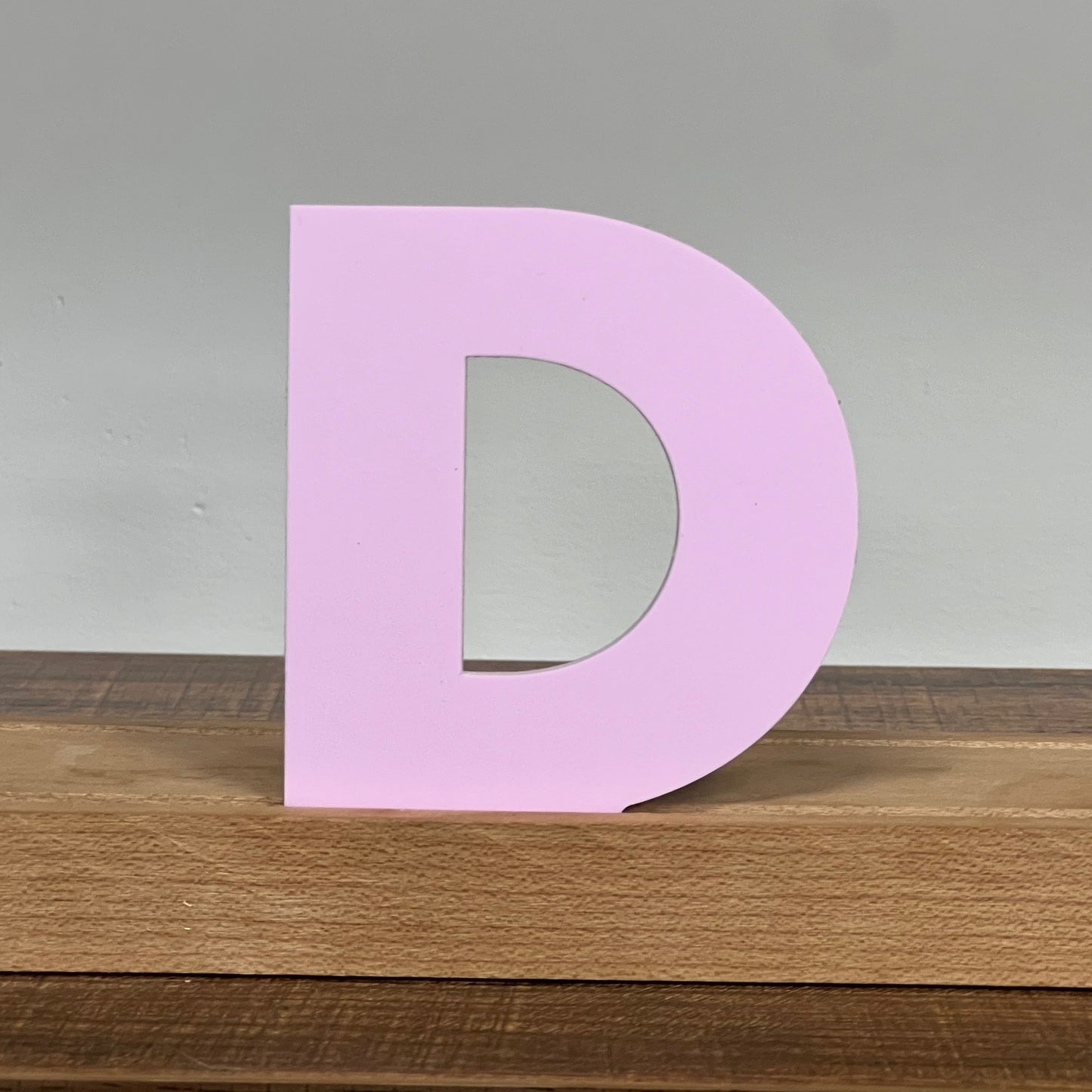 Kryliq Individual Letters: 3" Modern Style- Matte Pastel Lavender