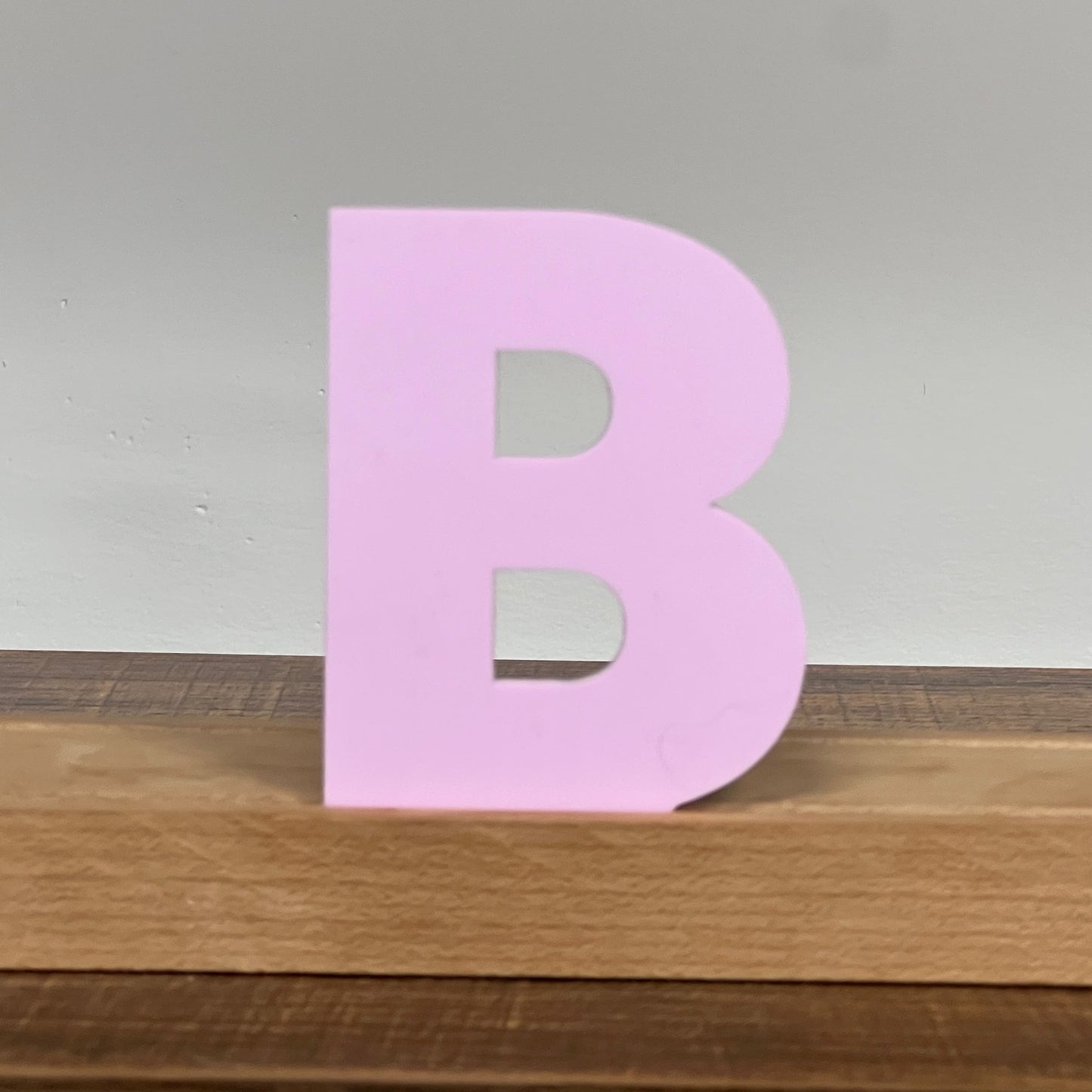 Kryliq Individual Letters: 3" Modern Style- Matte Pastel Lavender