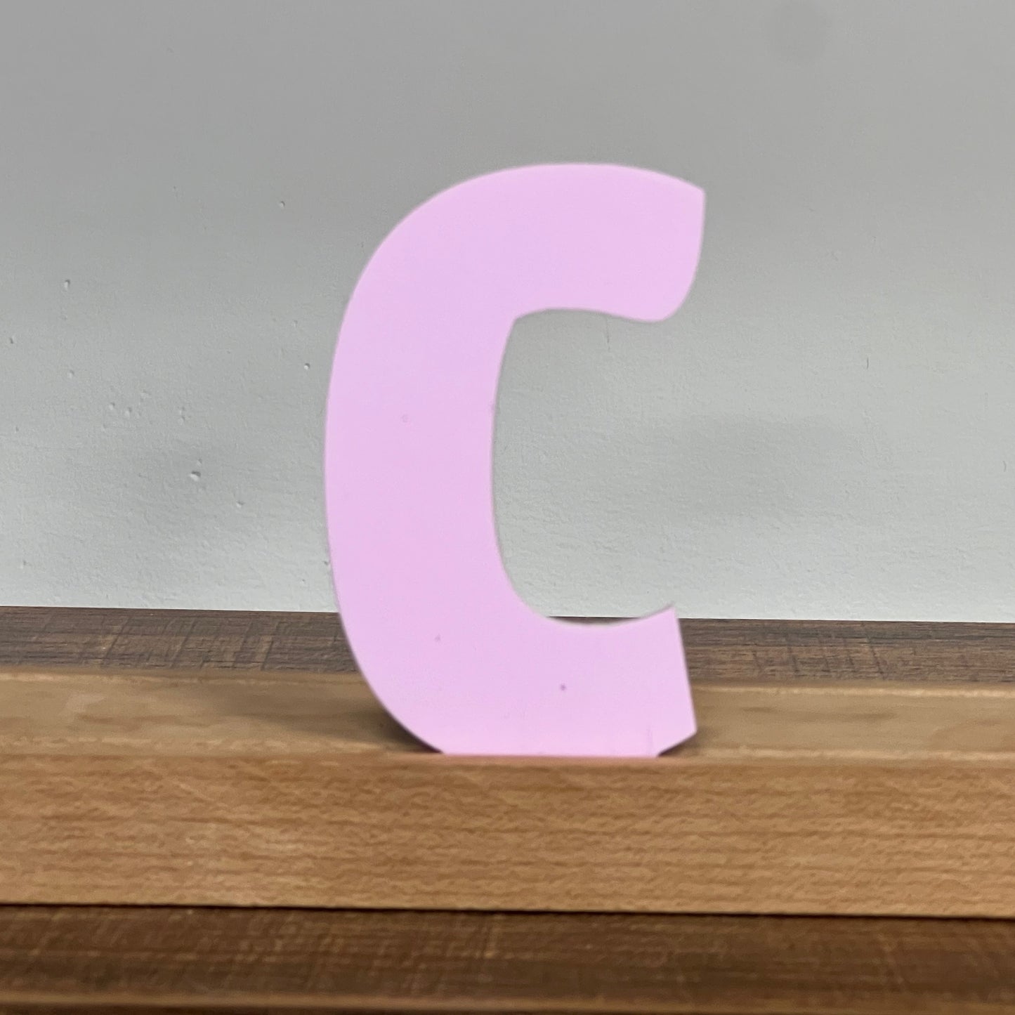 Kryliq Individual Letters: 3" Craftsman Style - Matte Pastel Lavender