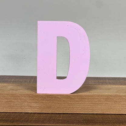 Kryliq Individual Letters: 3" Craftsman Style - Matte Pastel Lavender