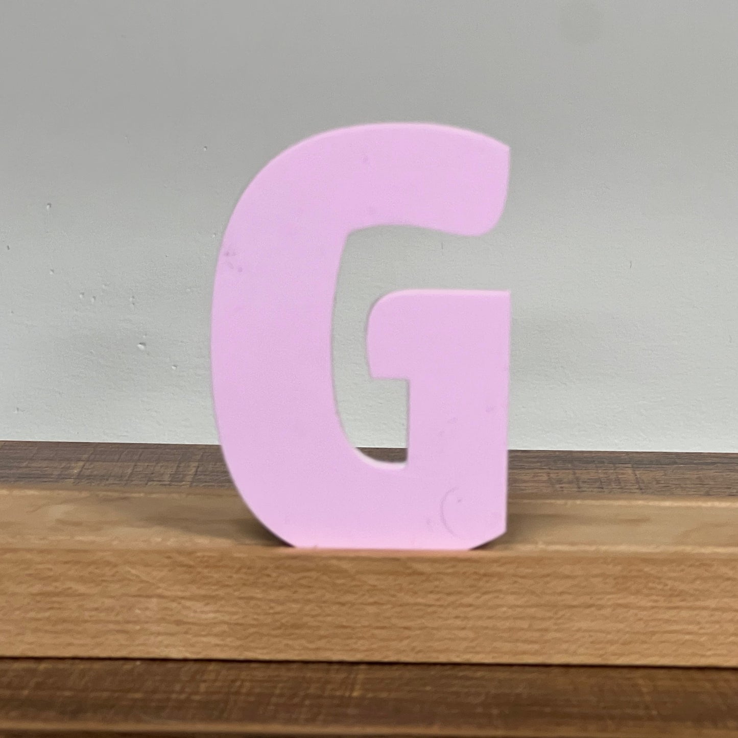 Kryliq Individual Letters: 3" Craftsman Style - Matte Pastel Lavender