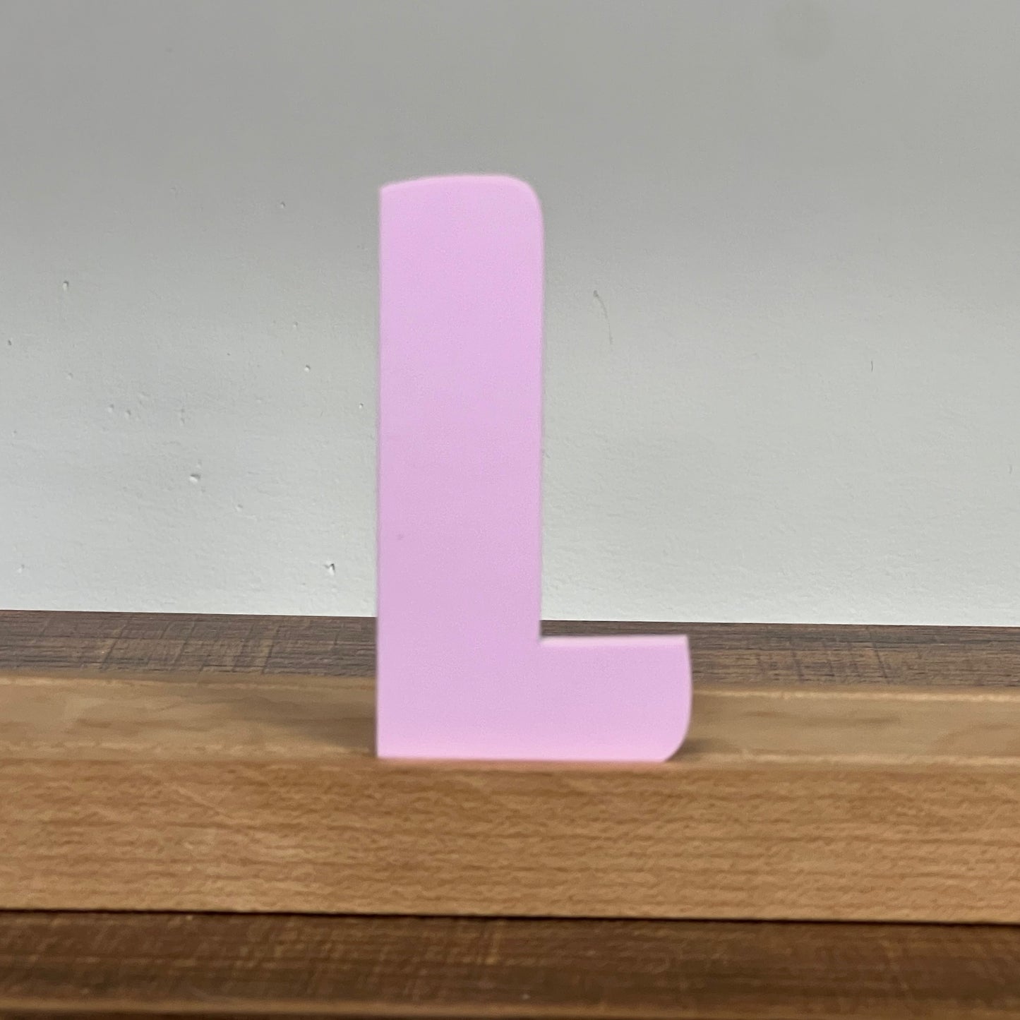 Kryliq Individual Letters: 3" Craftsman Style - Matte Pastel Lavender