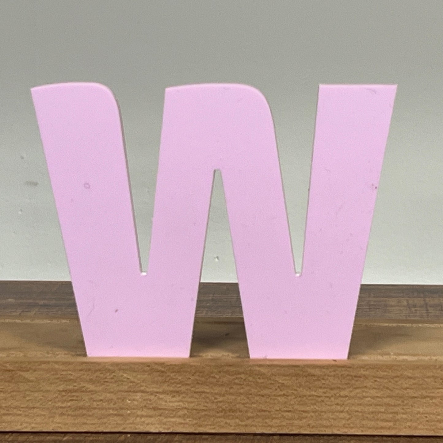 Kryliq Individual Letters: 3" Craftsman Style - Matte Pastel Lavender