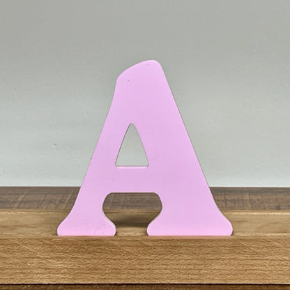 Kryliq Individual Letters: 3" Playful Style - Matte Pastel Lavender