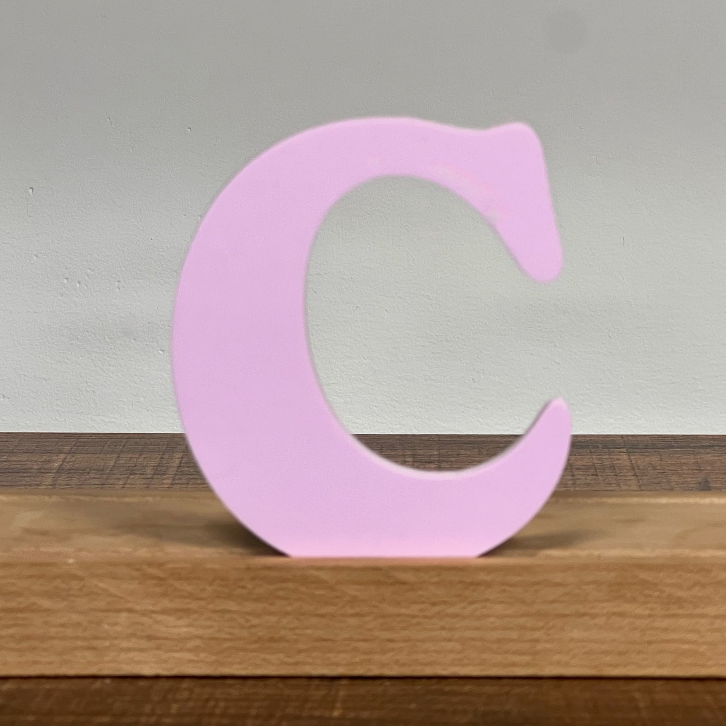 Kryliq Individual Letters: 3" Playful Style - Matte Pastel Lavender