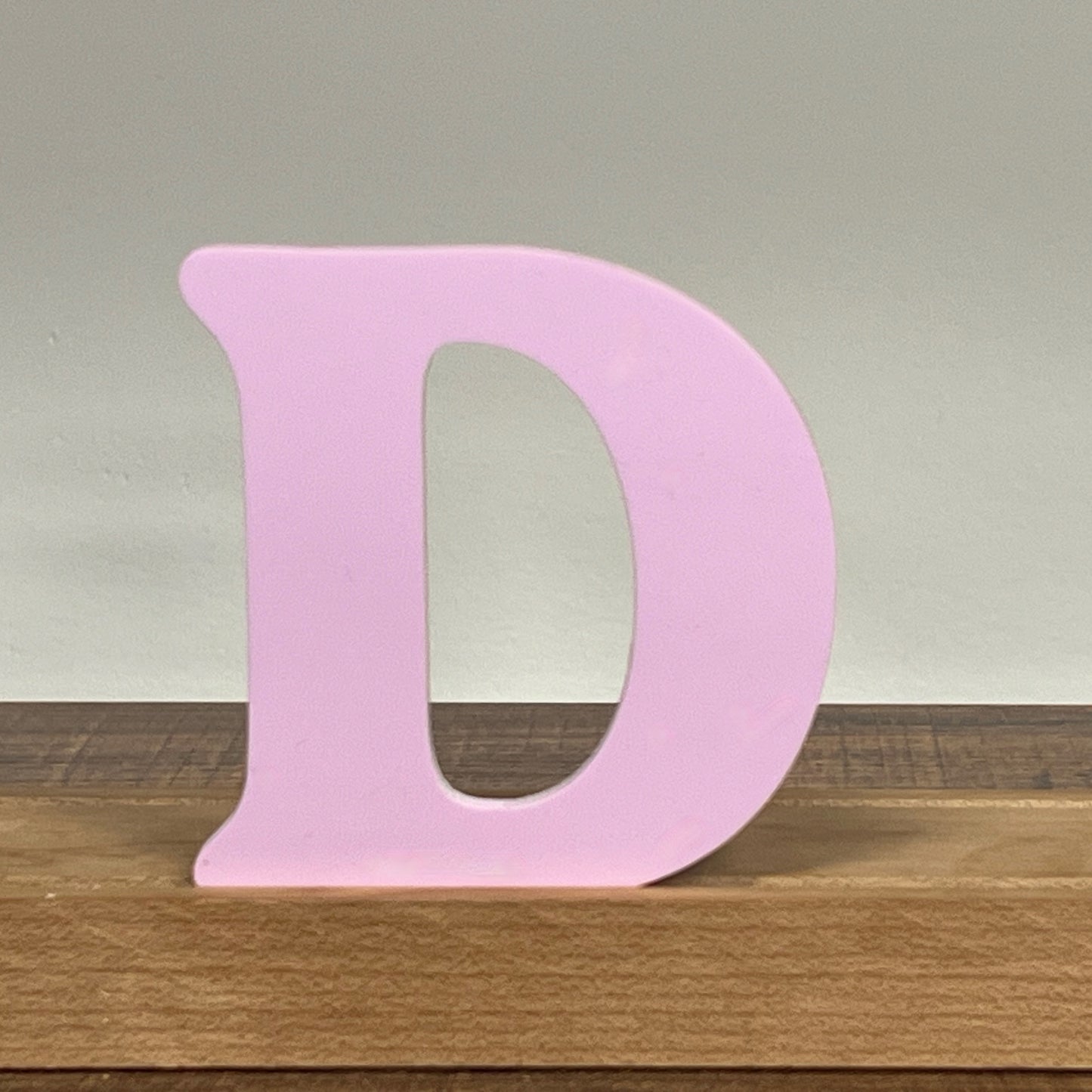 Kryliq Individual Letters: 3" Playful Style - Matte Pastel Lavender