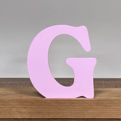 Kryliq Individual Letters: 3" Playful Style - Matte Pastel Lavender