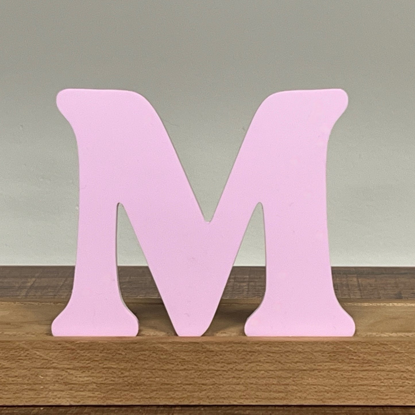 Kryliq Individual Letters: 3" Playful Style - Matte Pastel Lavender