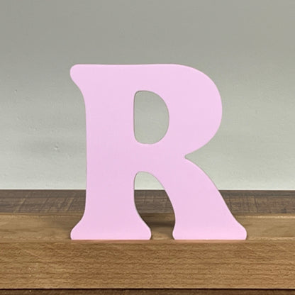 Kryliq Individual Letters: 3" Playful Style - Matte Pastel Lavender