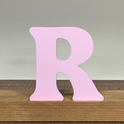 Kryliq Individual Letters: 5” Playful Style - Matte Pastel Lavender