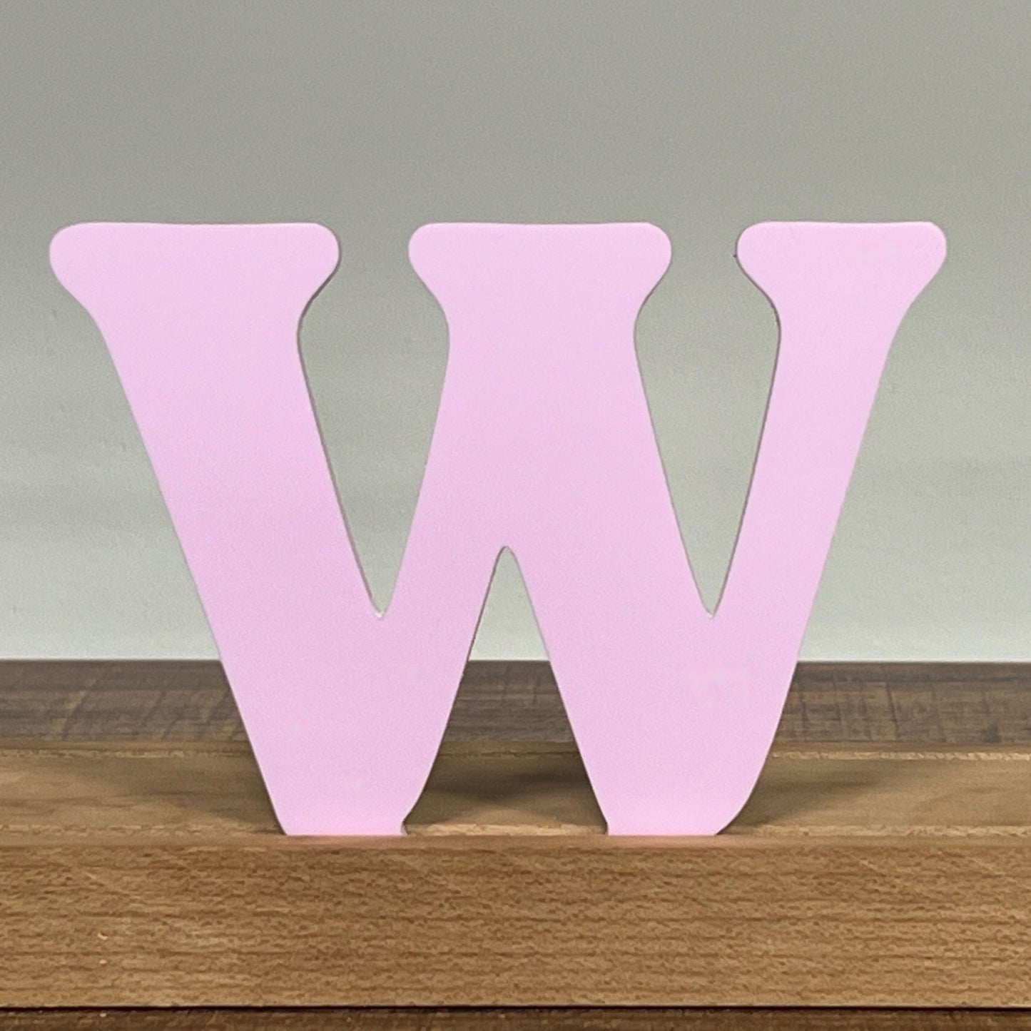 Kryliq Individual Letters: 3" Playful Style - Matte Pastel Lavender