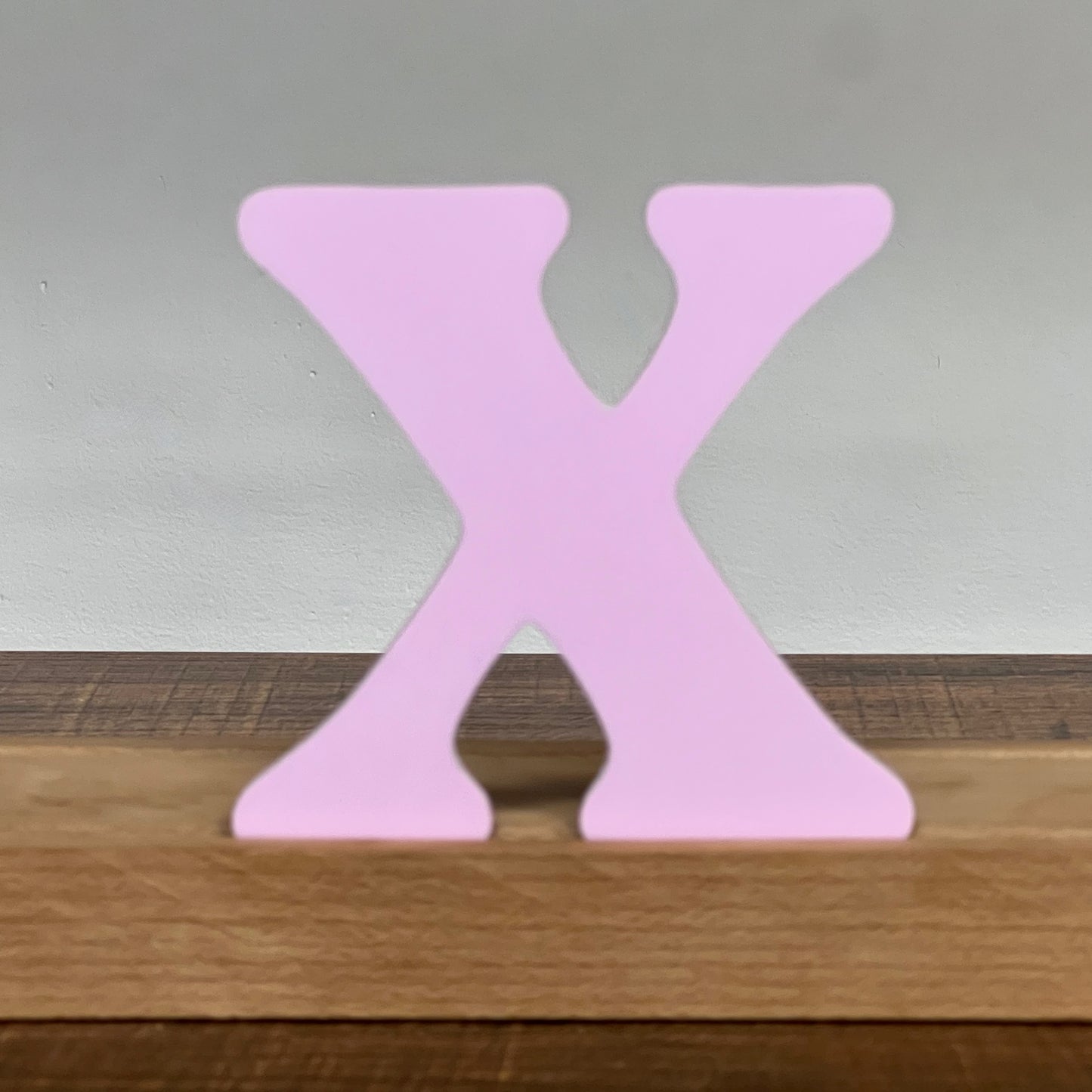 Kryliq Individual Letters: 3" Playful Style - Matte Pastel Lavender