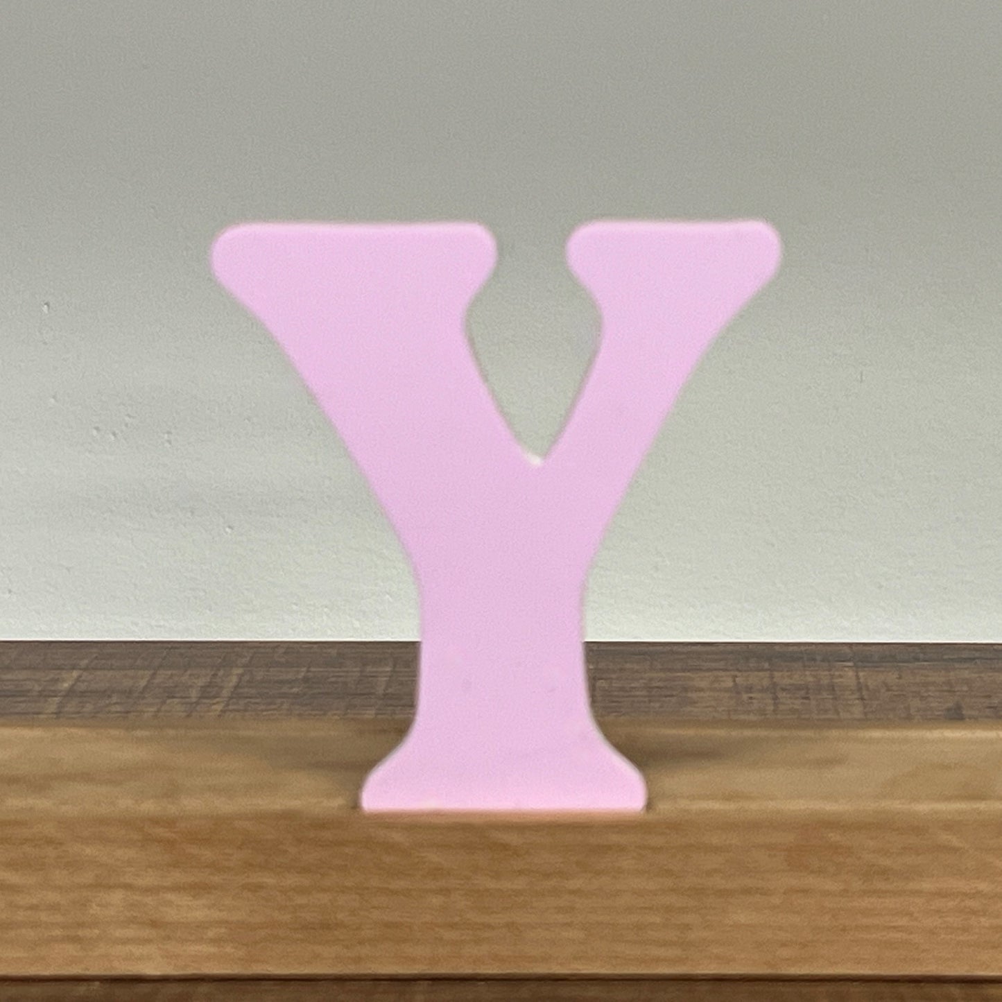 Kryliq Individual Letters: 3" Playful Style - Matte Pastel Lavender