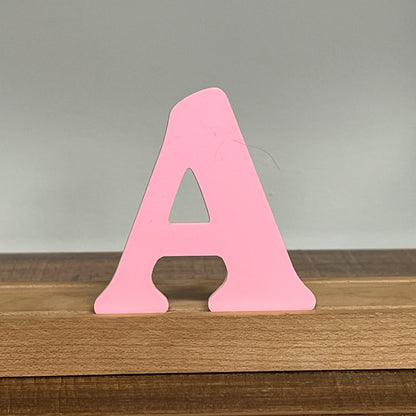 Kryliq Letters: 5” Playful Style - Matte Pastel Pink