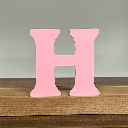 Kryliq Letters: 5” Playful Style - Matte Pastel Pink