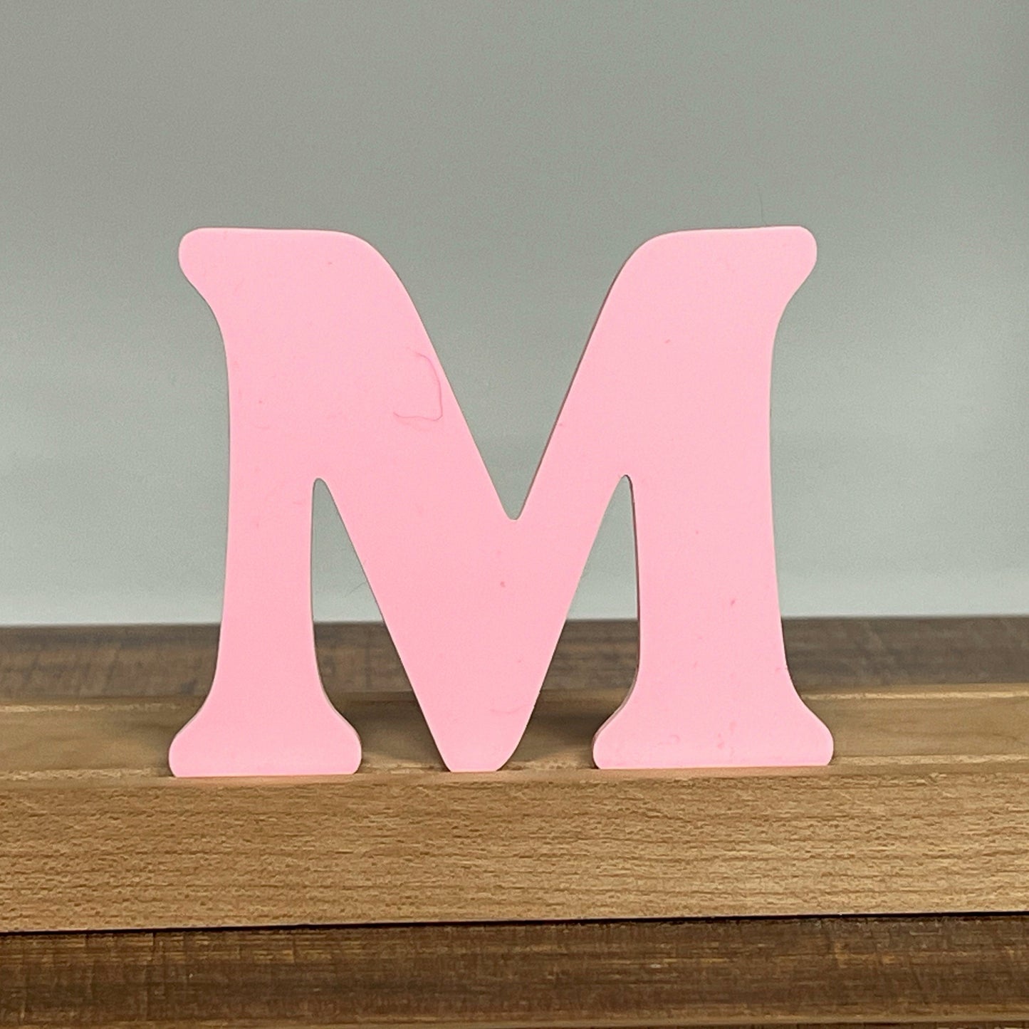 Kryliq Letters: 5” Playful Style - Matte Pastel Pink