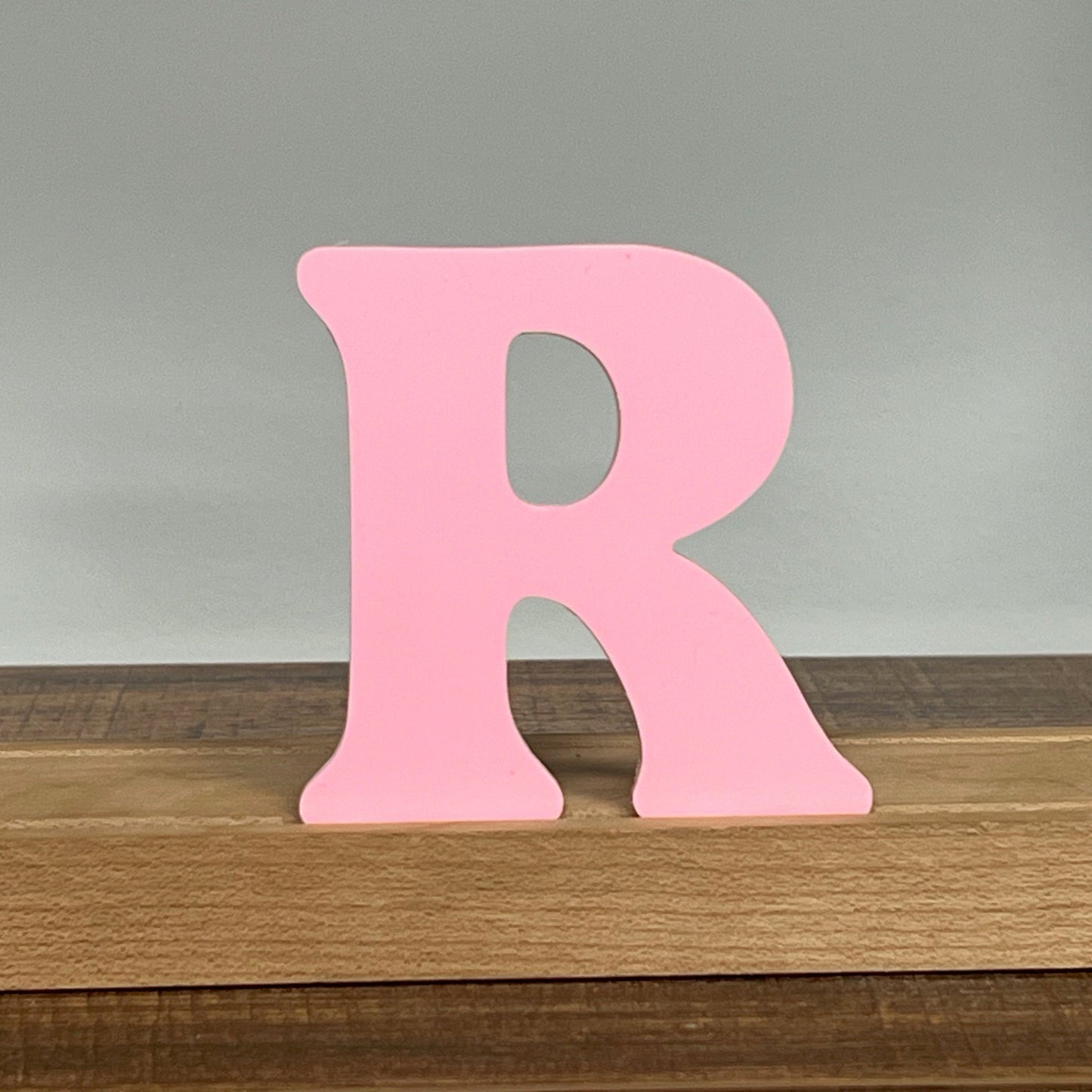 Kryliq Letters: 5” Playful Style - Matte Pastel Pink