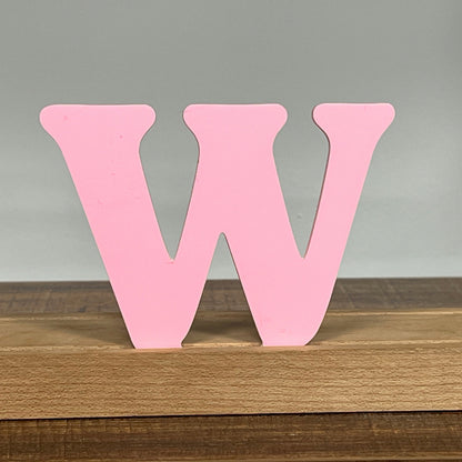 Kryliq Letters: 5” Playful Style - Matte Pastel Pink